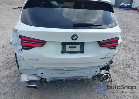 2022 BMW X3 xDrive30I из США, поврежденный, VIN 5UX53DP09N9H43593